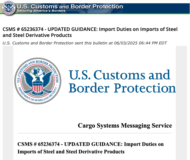 U.S. Steel Tariff Hike to 50%: What It Means for Your Products, Pricing, and Compliance